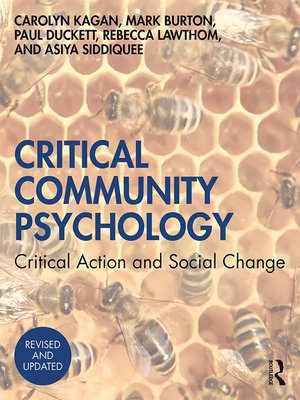 cover image of Critical Community Psychology